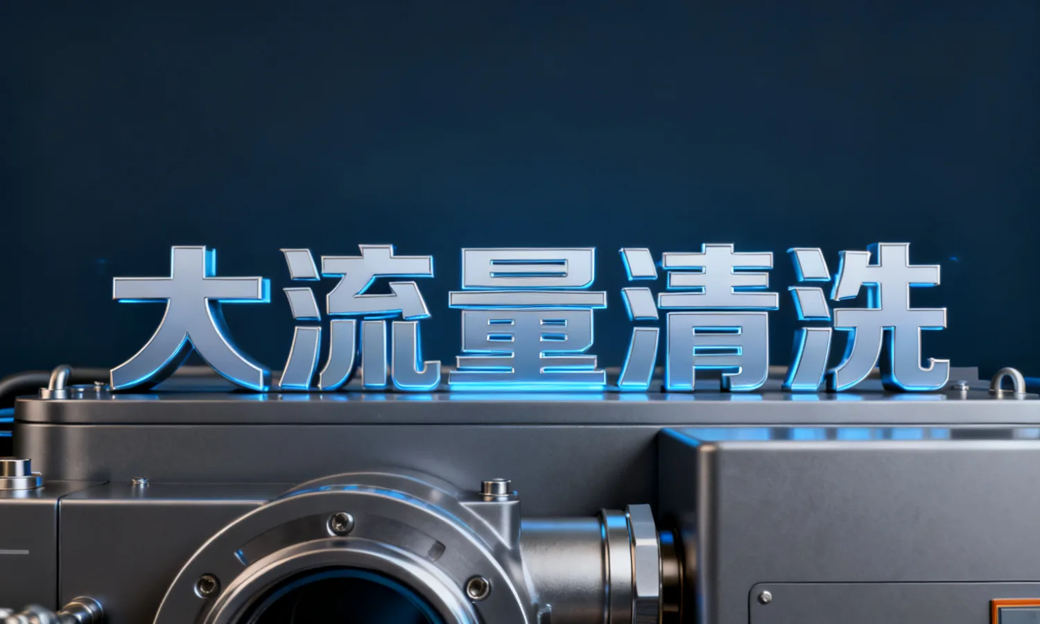大流量清洗