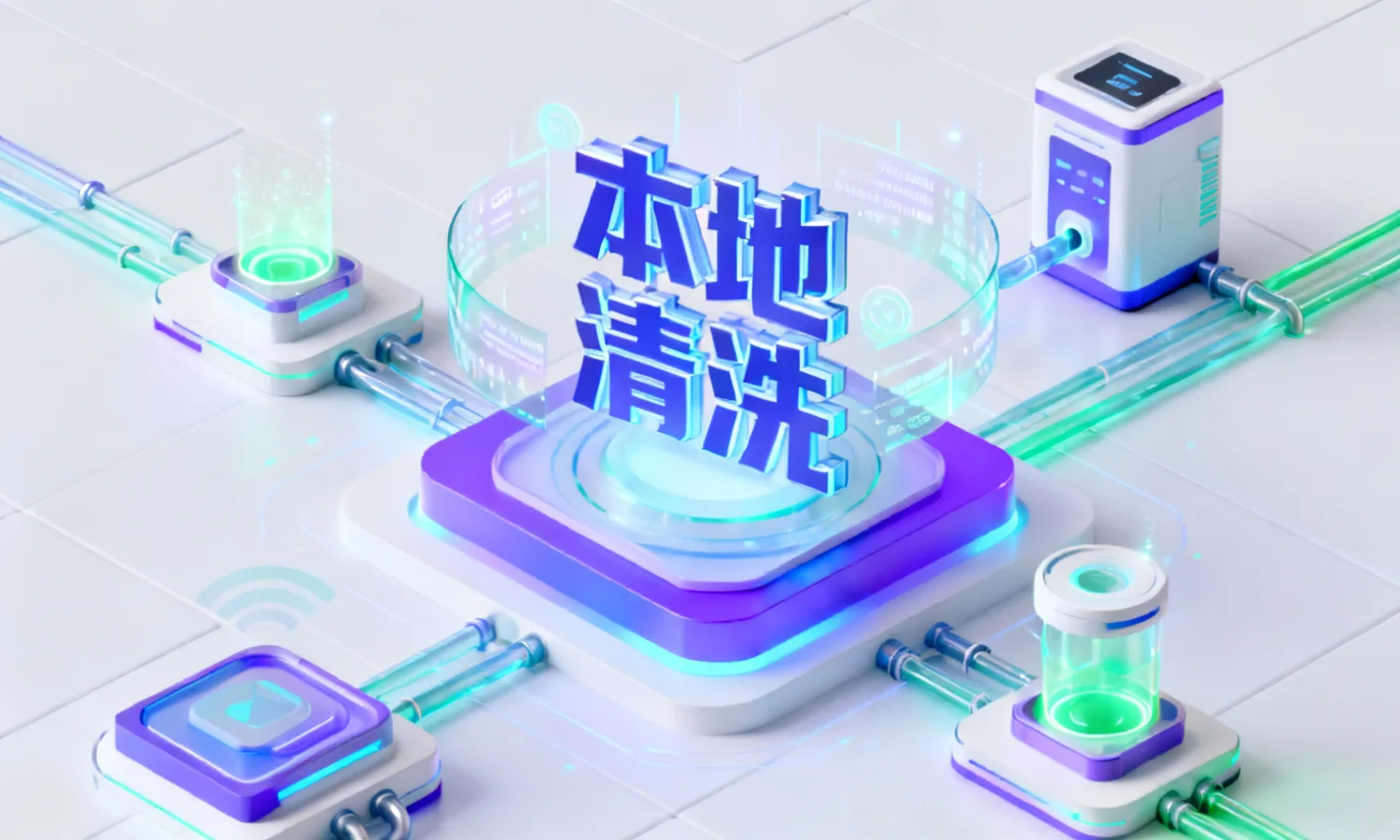本地清洗