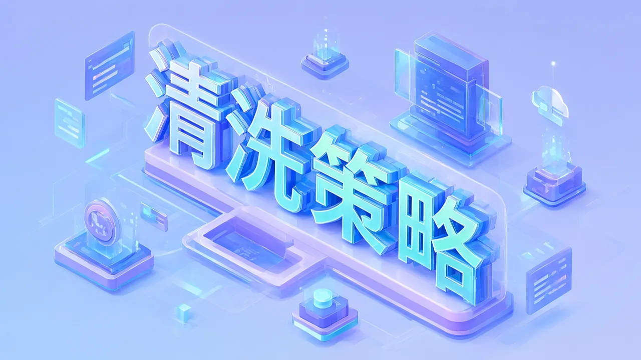 清洗策略