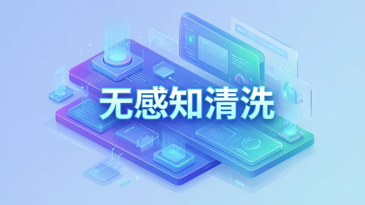 无感知清洗